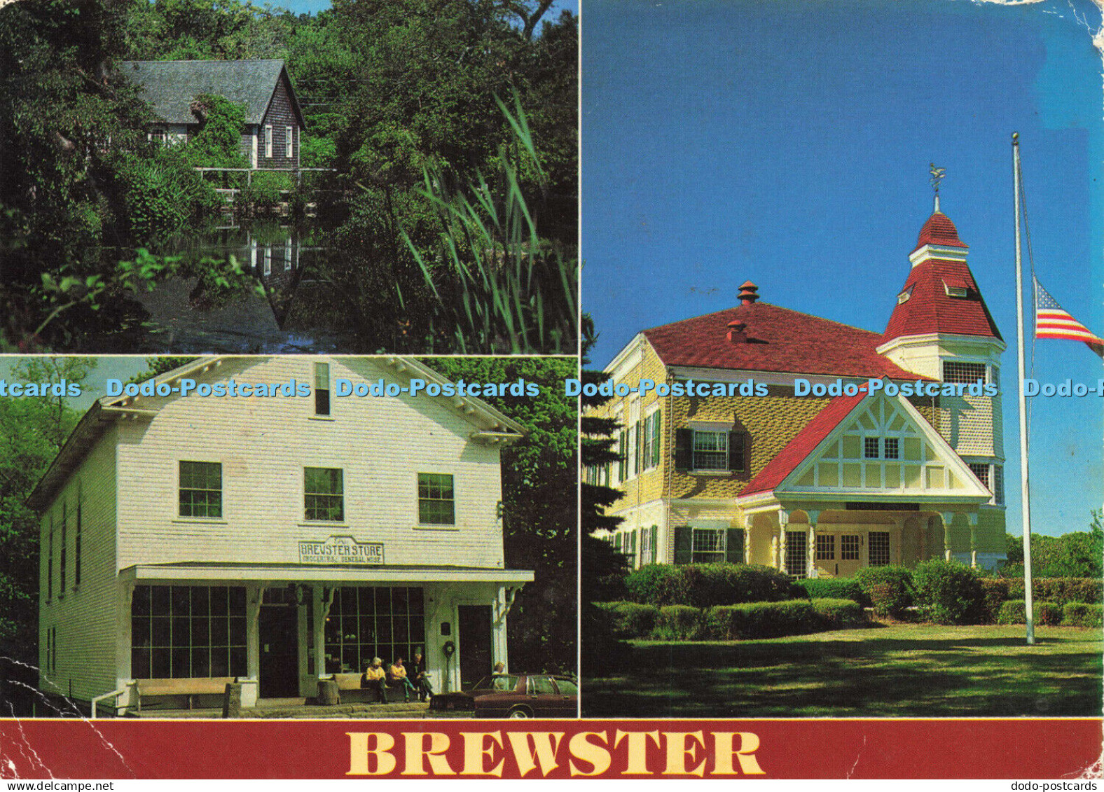 D179108 Brewster. Cape Cod. Massachusetts. South Cape Distributors. Plastichrome