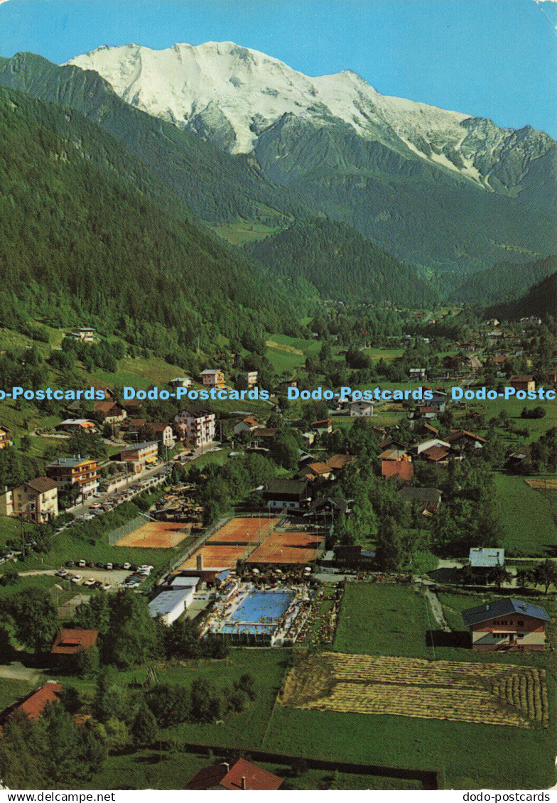 D185735 Saint Gervais les Bains. Haute Savoie. Les Installations Sportives et le