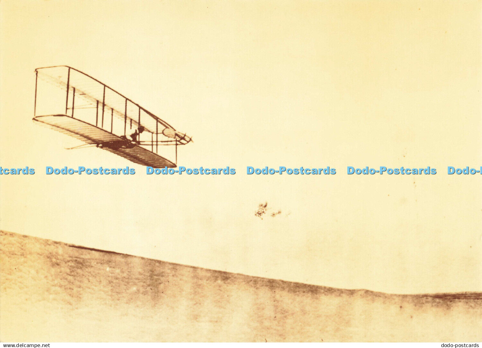 D187680 Flight of Wilbur Wright. Camden Graphics. Collection Library of Congress