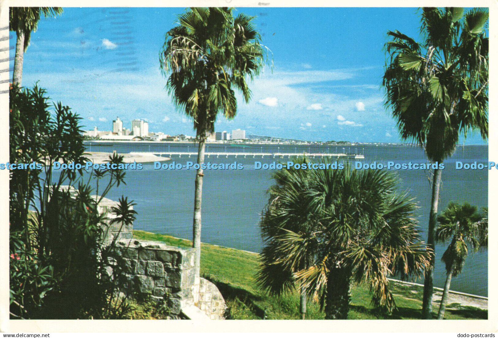 D188300 A View of Corpus Christi. Texas. as Viewed from Ocean Drive and Corpus C