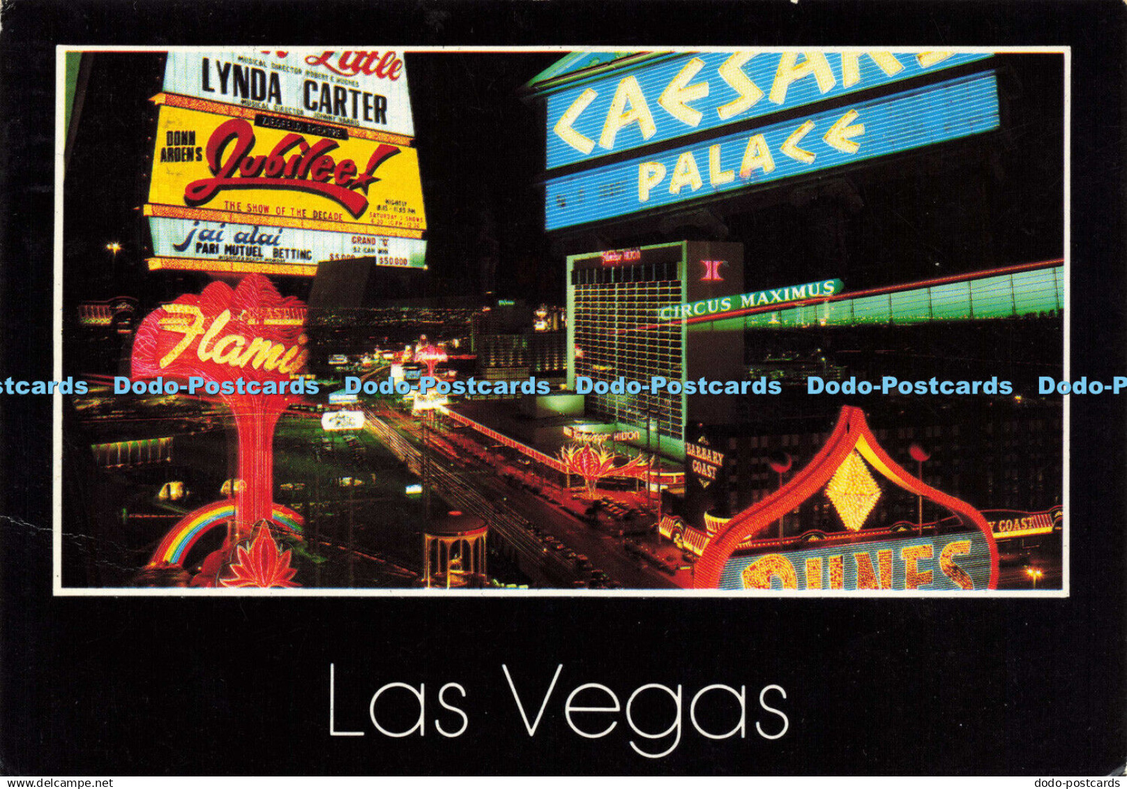 D189259 Las Vegas. Nevada. Las Vegas Strip Galore. Plastichrome. Las Vegas News