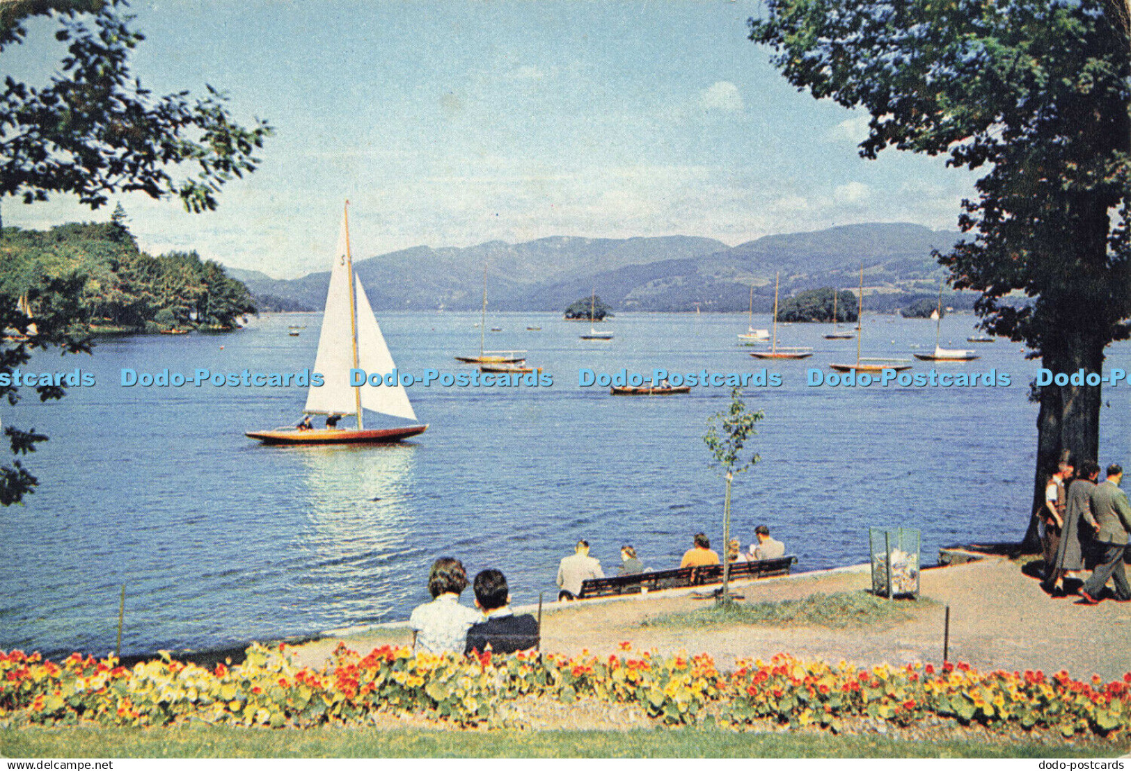 D190619 Windermere. Westmorland. A favourite view from Bowness on Windermere. Di