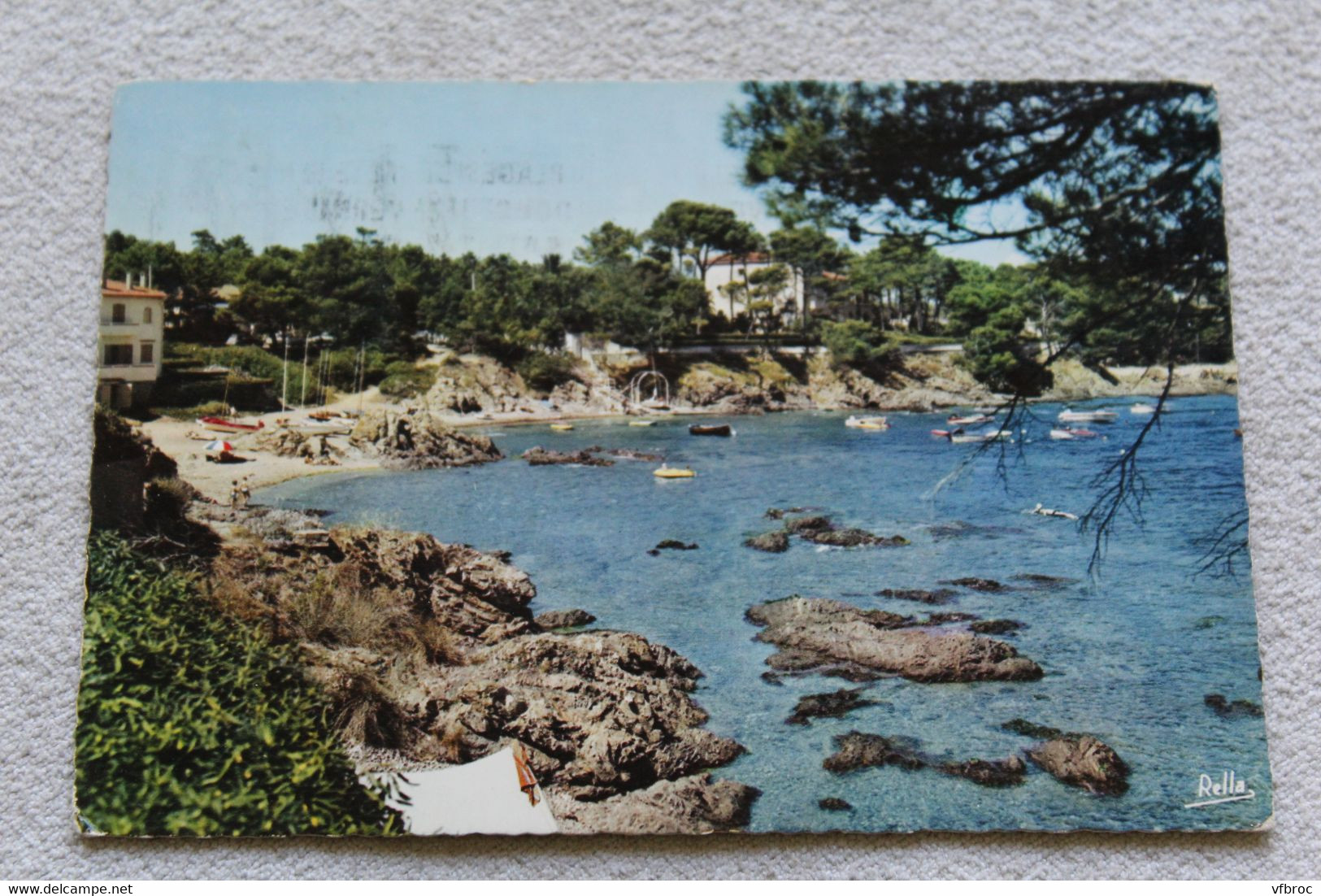 D228, Cpm 1968, Saint Aygulf, la plage du Pébrier, Var 83