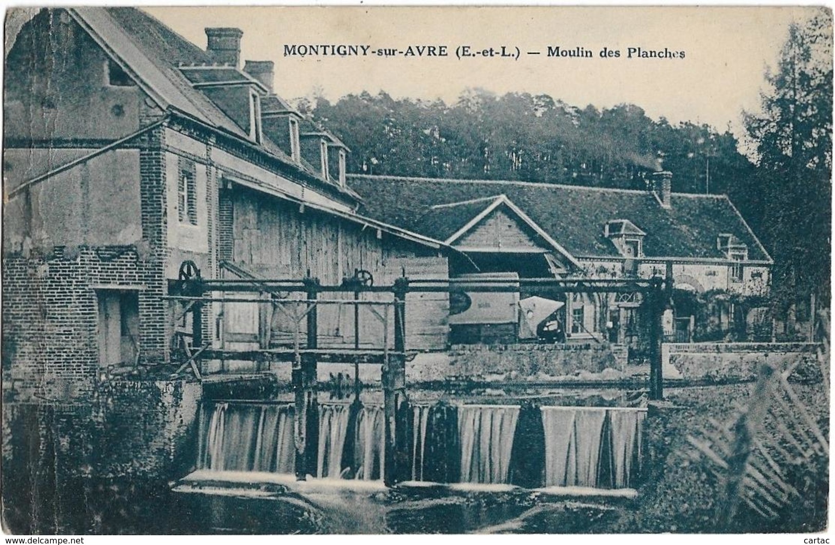 D28 - MONTIGNY SUR AVRE - MOULIN DES PLANCHES