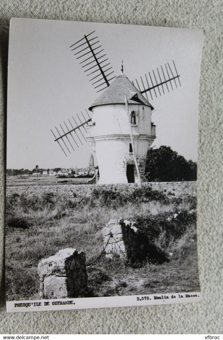 D292, Cpm, presqu'ile de Guérande, le moulin de la masse, Loire atlantique 44