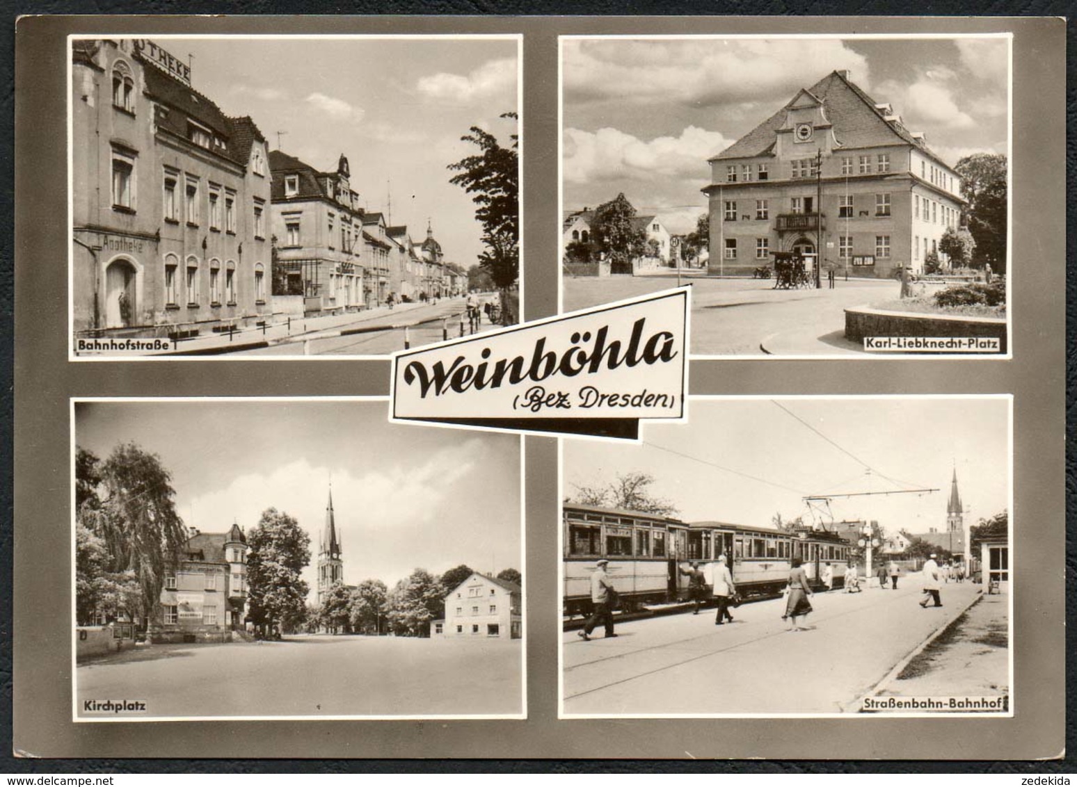 D3541 - Weinböhla Straßenbahn - Bild und Heimat Reichenbach