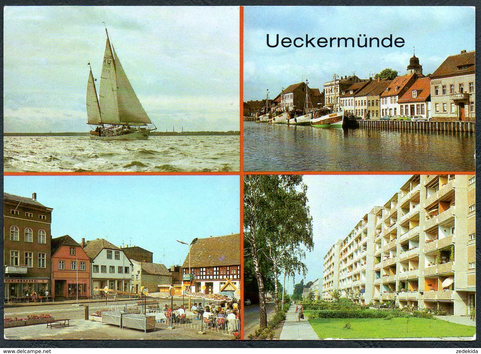 D5945 - Ueckermünde Ückermünde- Verlag Bild und Heimat Reichenbach DDR