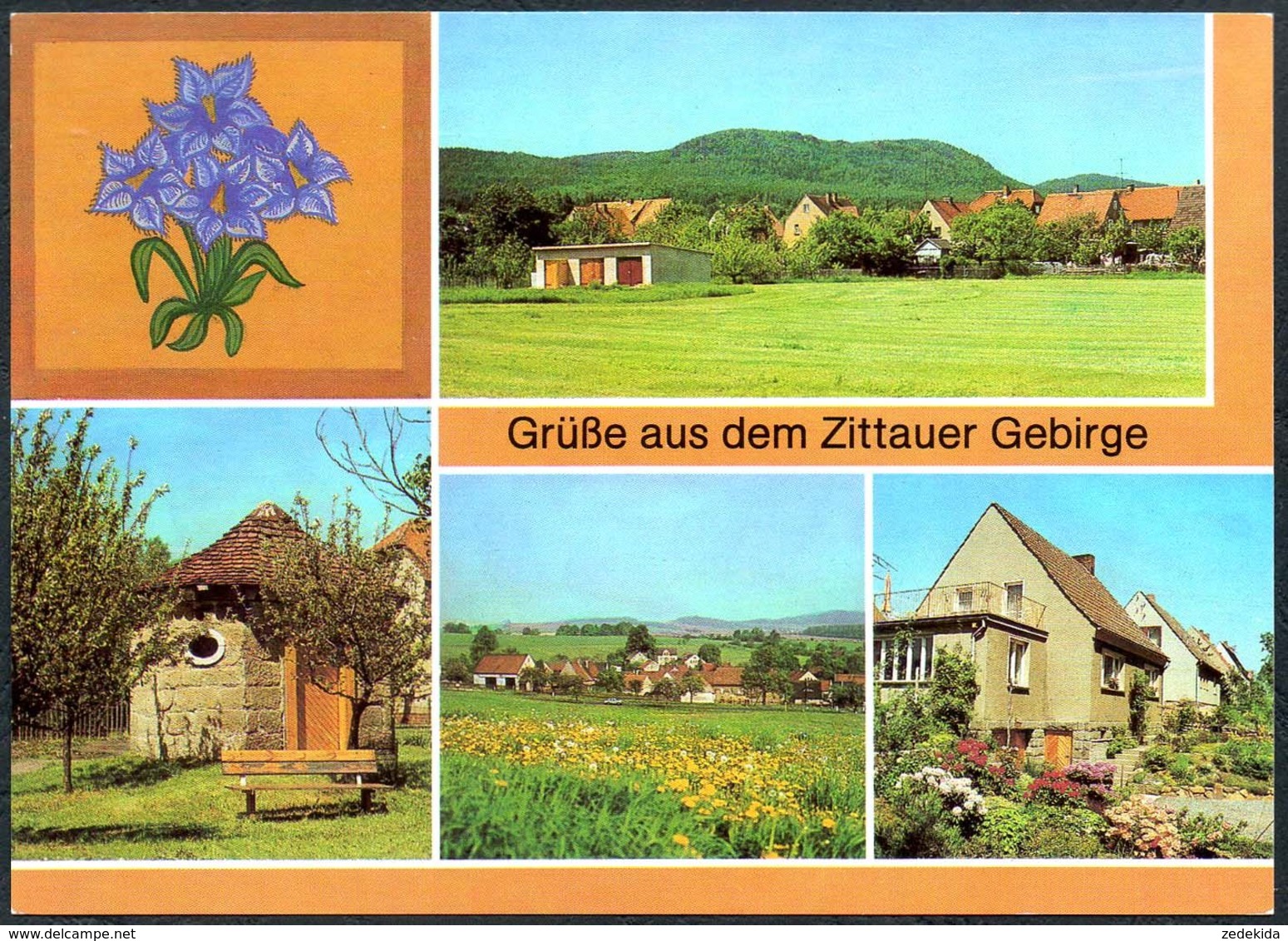 D6738 - TOP Zittauer Gebrige Hartau Olbersdorf Eichgraben - Bild und Heimat Reichenbach