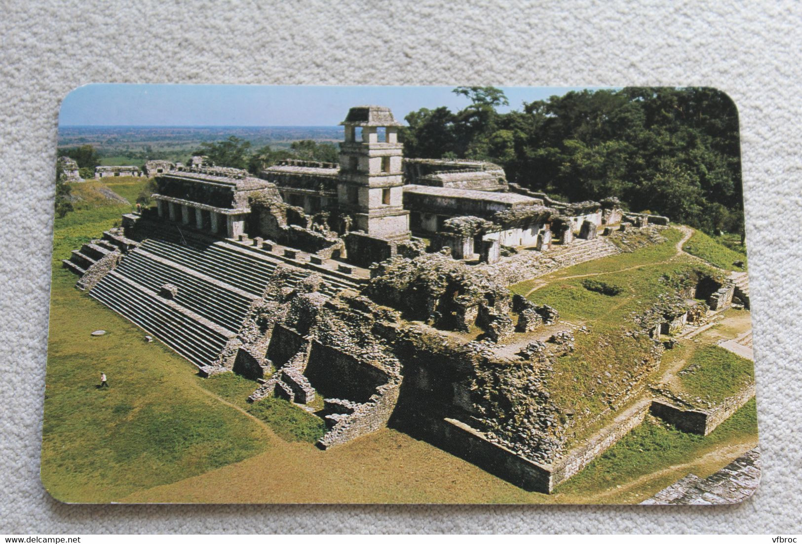 D79, Cpsm, El Palacio, ruinas de Palenque, Chiapas, Mexique