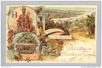 AK Afrika Dahomé 1903-06-24 Litho Dahomé (Bug)