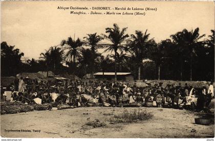 CPA AK DAHOMEY - Marché de Lokossa (86873)