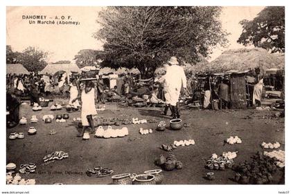 Dahomey - Marché à Abomey