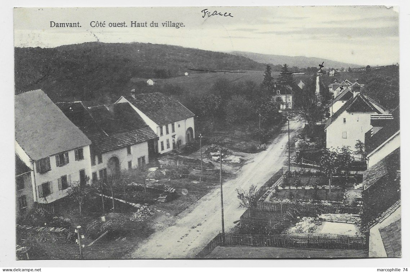 DAMVANT JURA BERNOIS COTE OUEST HAUT DU VILLAGE