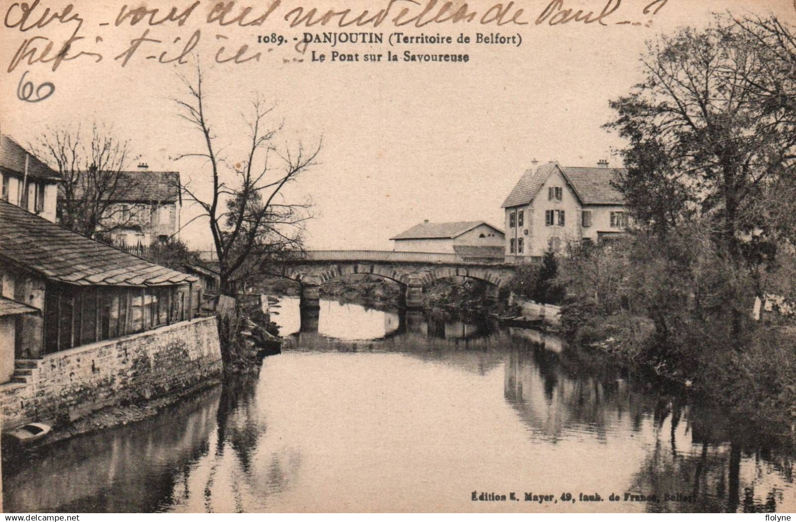 danjoutin - le pont sur la savoureuse