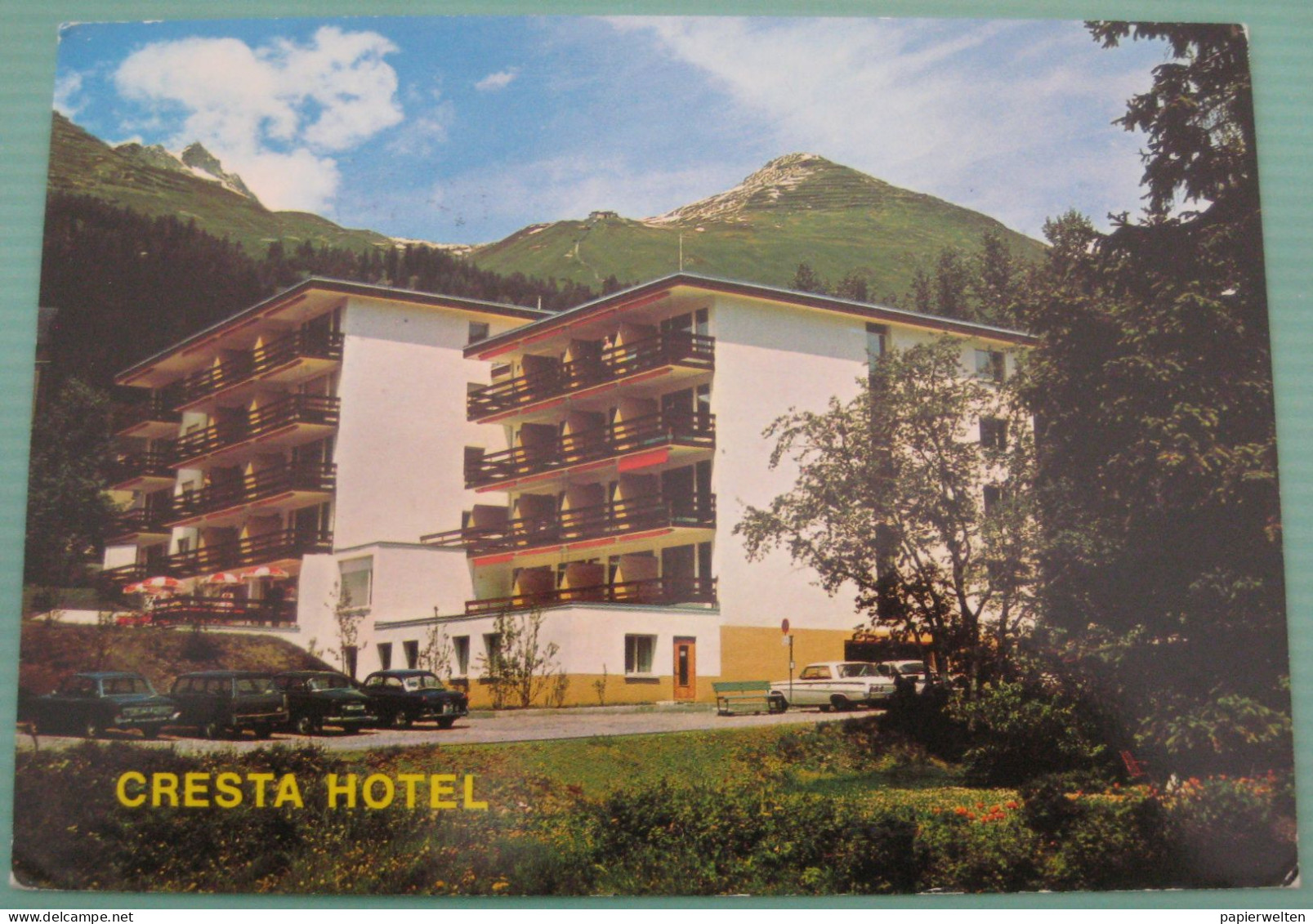 Davos (GR)  - Cresta Hotel / Auto!