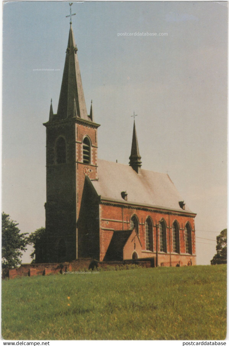 De Henegouws-gotische abdijkerk - Bellingen