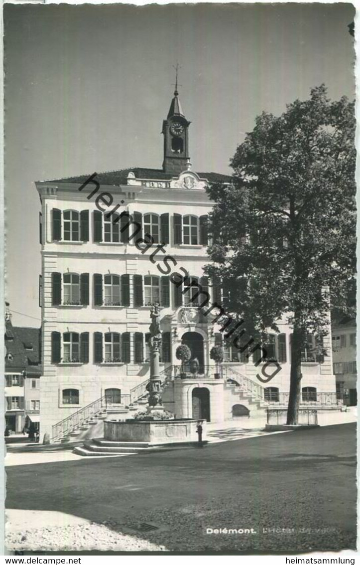 Delemont - Rathaus - Foto-Ansichtskarte - Edition Enard Delemont