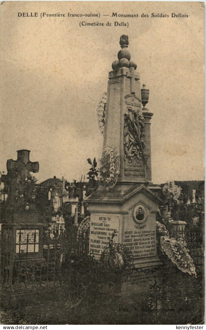 Delle - Monument des Soldats Dellois