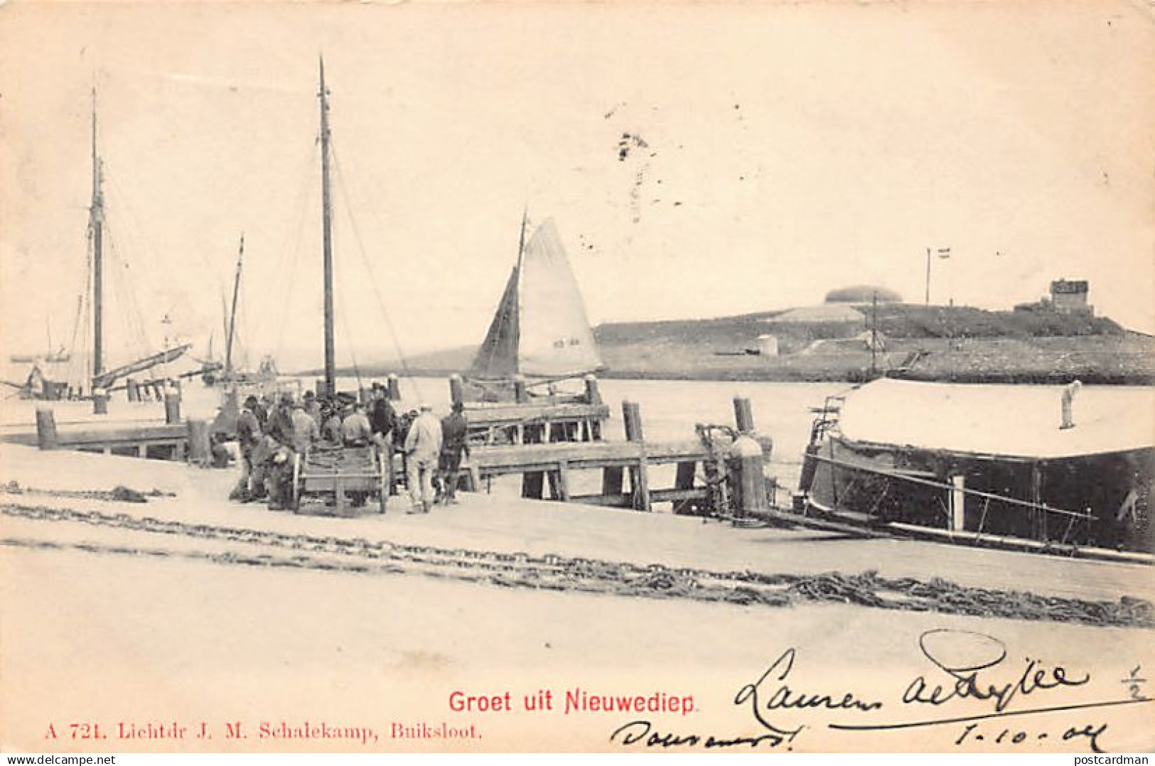 DEN HELDER (NH) Groet uit Nieuwediep