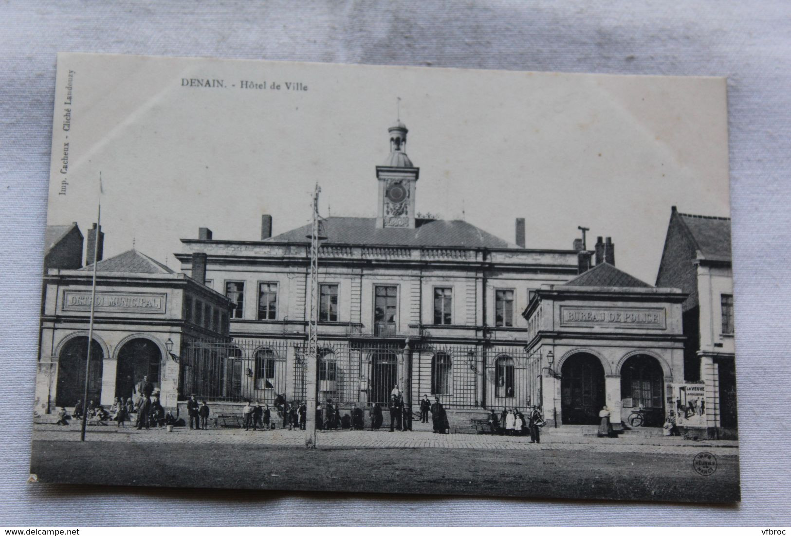 Denain, hôtel de ville, Nord 59