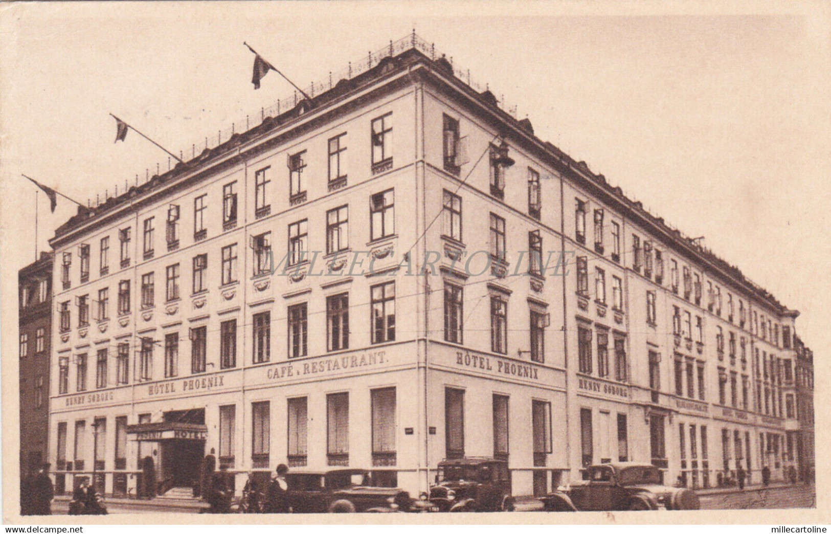 DENMARK - Copenhagen Kobenhavn - Hotel Phonix 1935