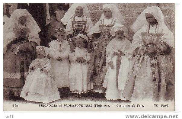 Dép 29 - H305 - Brignogan Plage - Plouneour Trez - Costumes de Fête - bon état