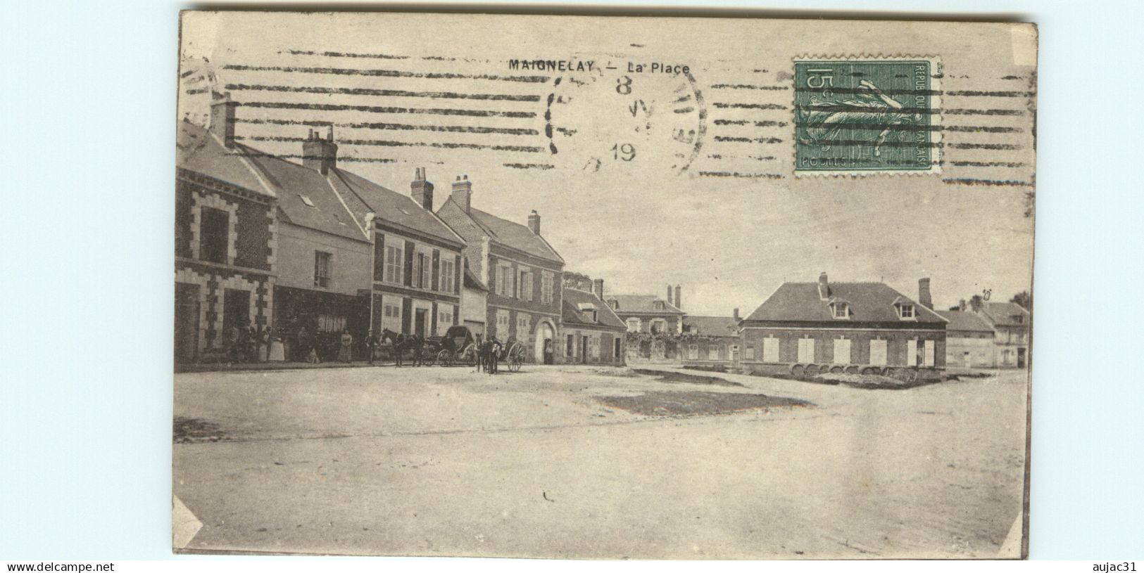 Dép 60 - Maignelay Montigny - Maignelay - La place - bon état général