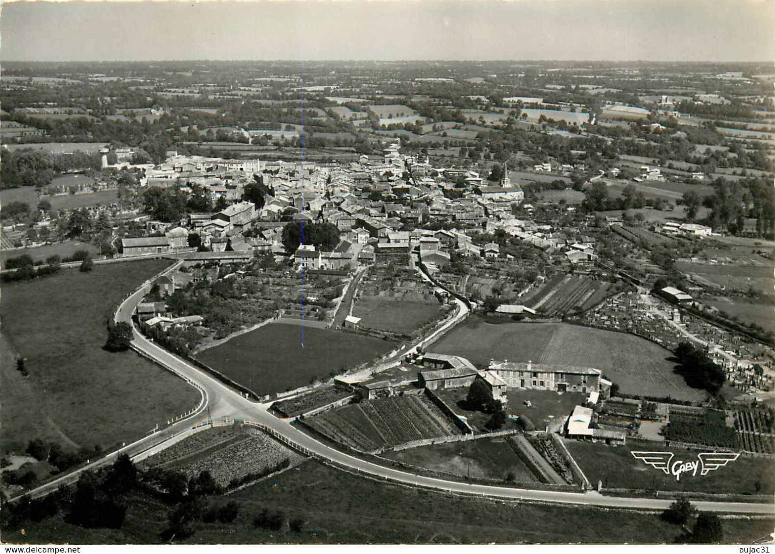 Dép 79 - Champdeniers Saint Denis - Vue générale - Semi moderne grand format - bon état