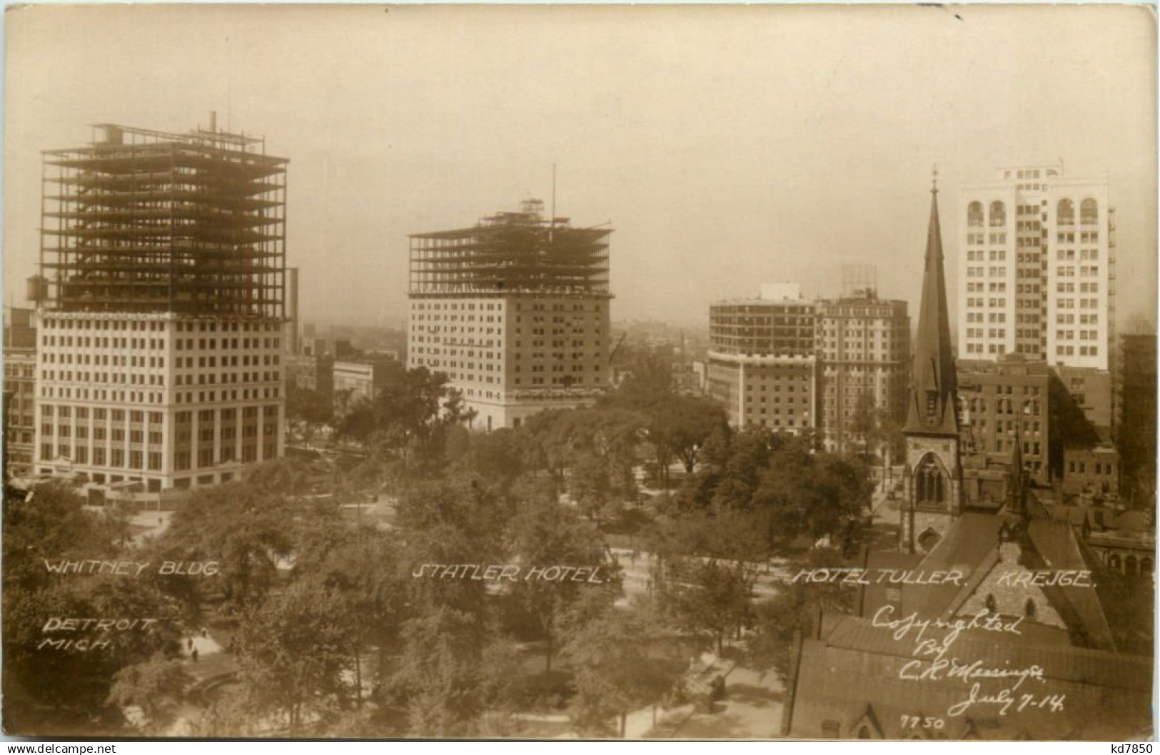 Detroit - Skyscraper 1914