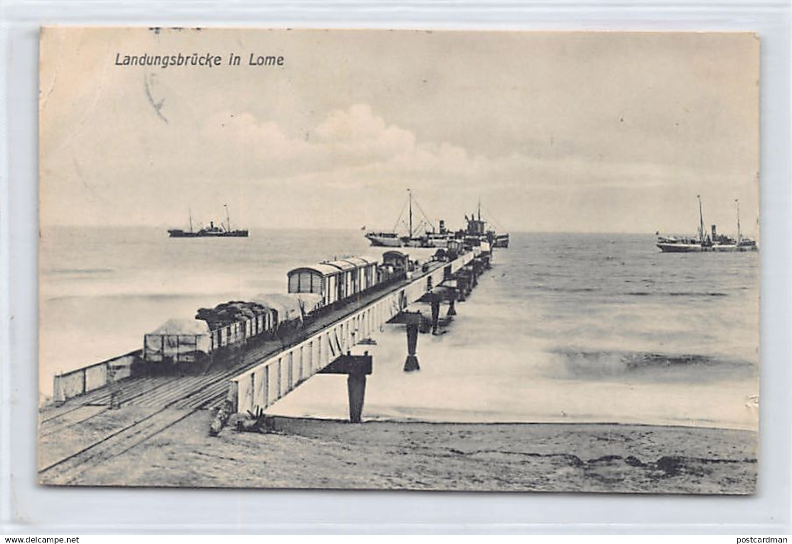 DEUTSCH TOGO - Landungsbrücke in Lome - Verlag Kathol. Mission