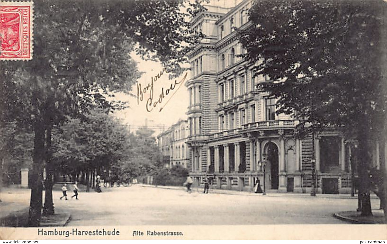 Deutschland - HAMBURG-HARVESTEHUDE - Alte Rabenstrasse