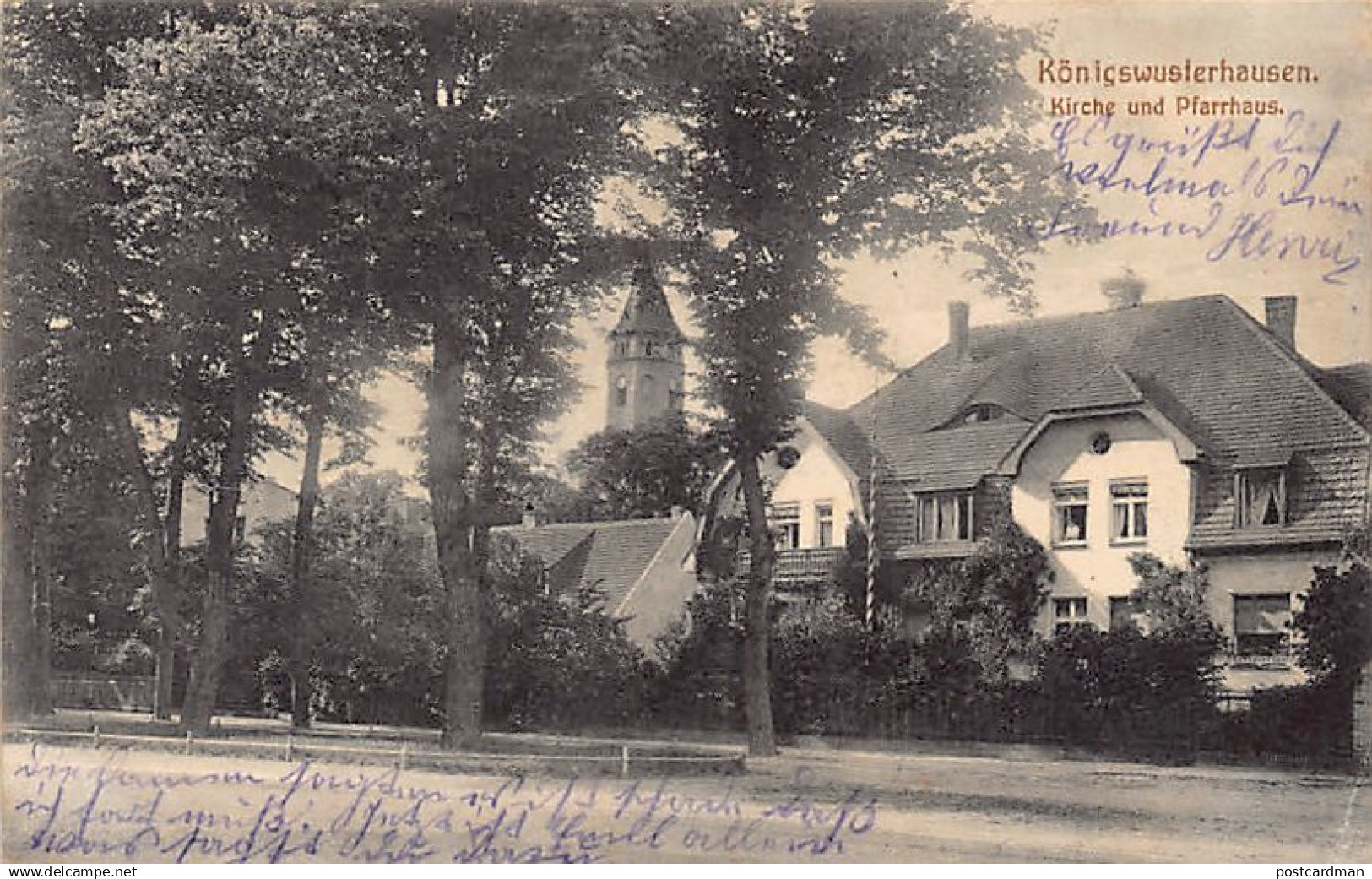 Deutschland - König Wusterhausen (BB) Kirche und Pfarrhaus