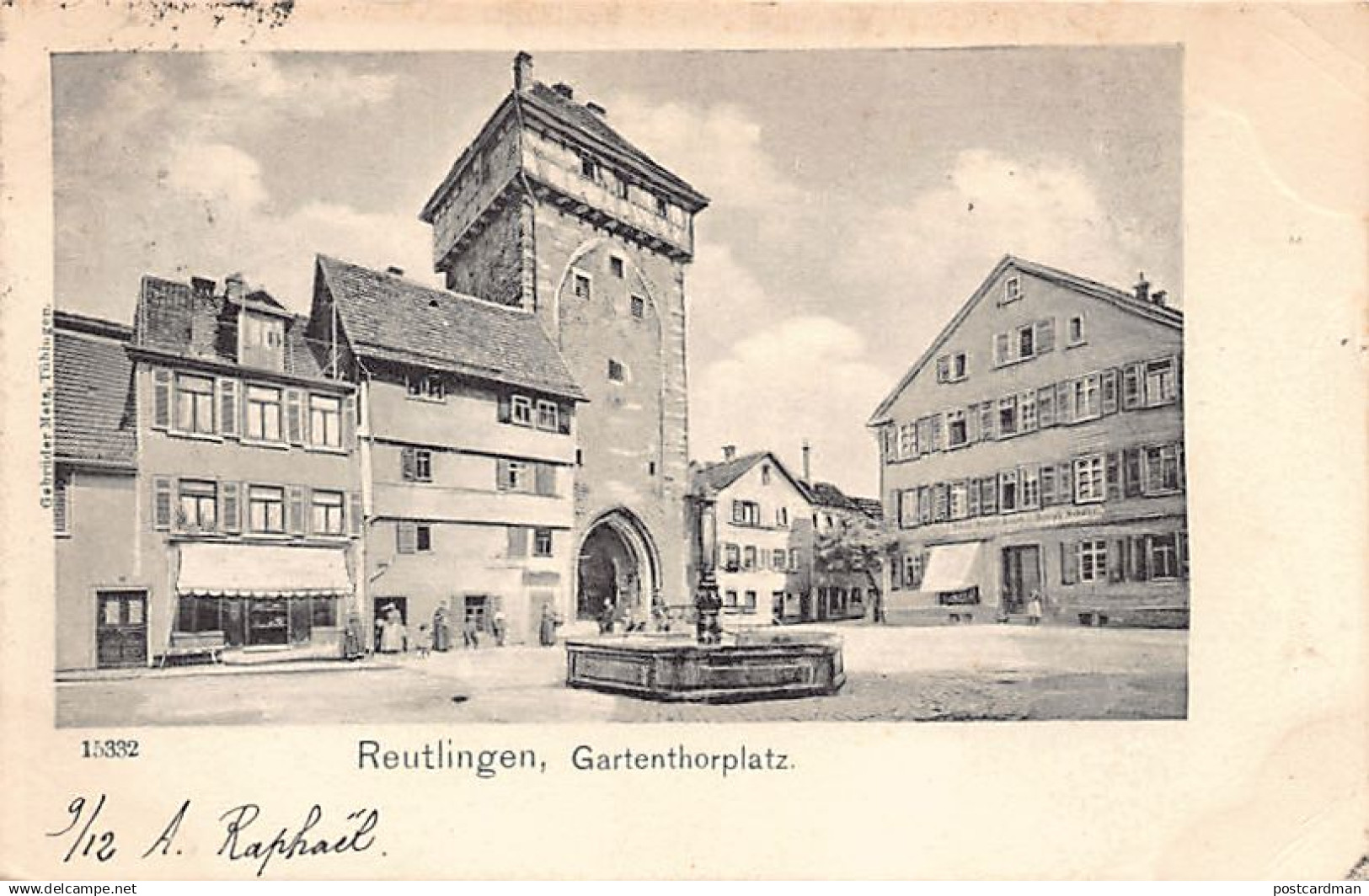 Deutschland - REUTLINGEN - Gartenthorplatz