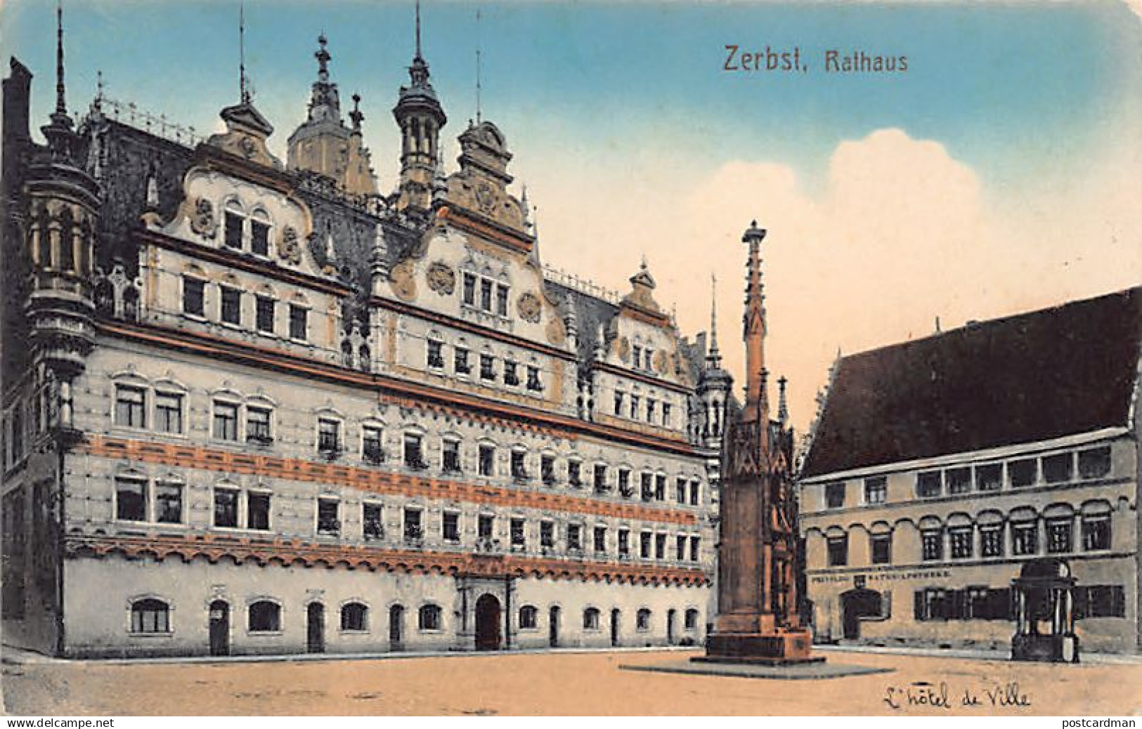 Deutschland - ZERBST - Rathaus