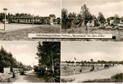 73871296 Aken Elbe Naherholungszentrum Freibad Akazienteich Teilansichten