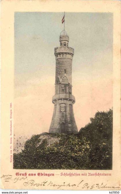 Gruss aus Ebingen - Schlossfelsen - Albstadt