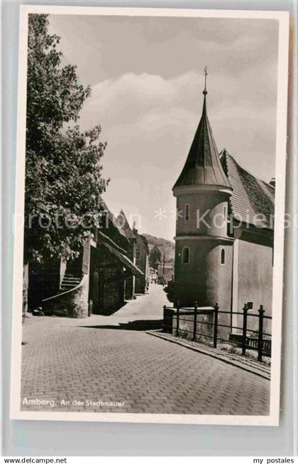 42808407 Amberg Oberpfalz Stadtmauer Amberg