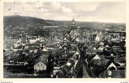 42809307 Amberg Oberpfalz Panorama Amberg