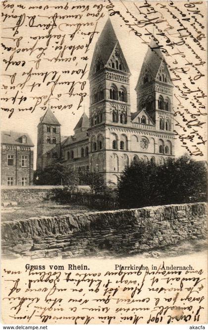 CPA AK Andernach Pfarrkirche in Andernach GERMANY (895577)