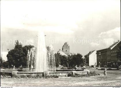 71984200 Anklam Steintor Springbrunnen