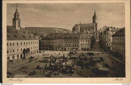 70912455 Annaberg-Buchholz Erzgebirge Annaberg-Buchholz Markt Brunnen * Annaberg