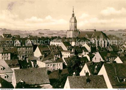 72636023 Annaberg-Buchholz Erzgebirge Ortsansicht mit Kirche Annaberg