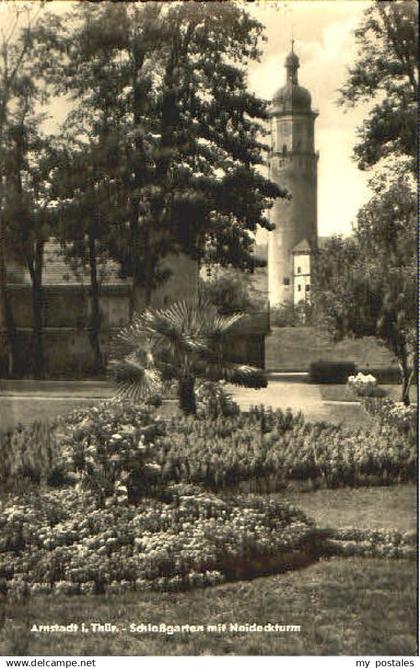 70095674 Arnstadt Ilm Arnstadt Schlossgarten Turm x 1964 Arnstadt