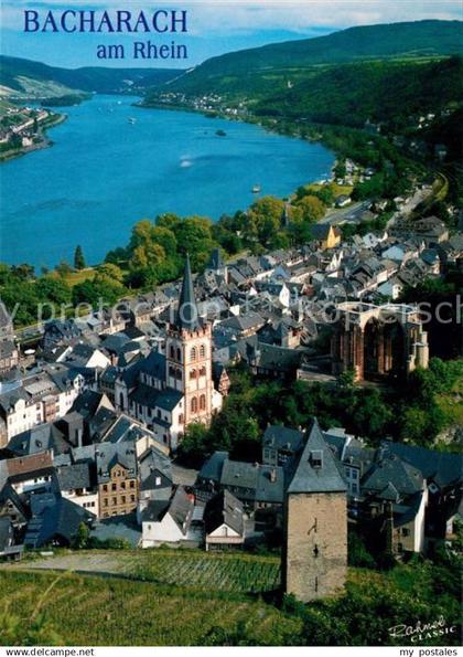 73168302 Bacharach Rhein Panorama  Bacharach Rhein