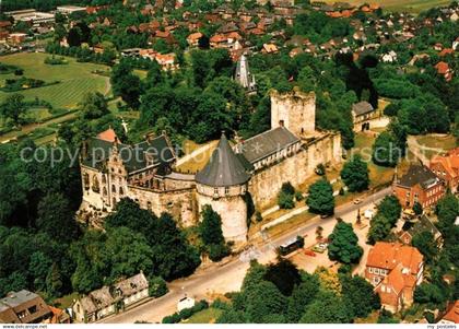 73124317 Bad Bentheim Fliegeraufnahme Schloss Bentheim