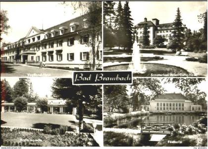 70110710 Bad Brambach Bad Brambach  ungelaufen ca. 1965