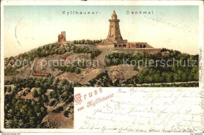 42524988 Kyffhaeuser Kaiser Wilhelm Denkmal Kyffhaeuser