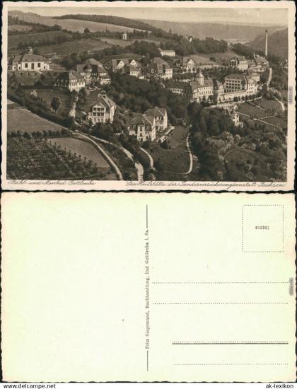 Ansichtskarte Bad Gottleuba-Bad Gottleuba-Berggießhübel Heilstätten 1928