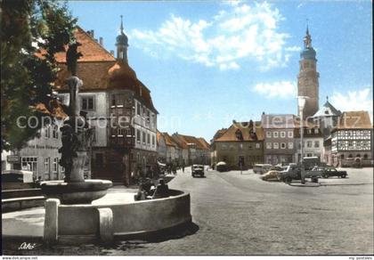 72041939 Koenigshofen Bad Stadtplatz Brunnen  Koenigshofen Bad