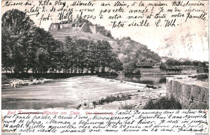 CPA Carte postale Germany  Bad Kreuznach-Bad Münster am Stein-Ebernburg Die Ebernburg 1907VM74531